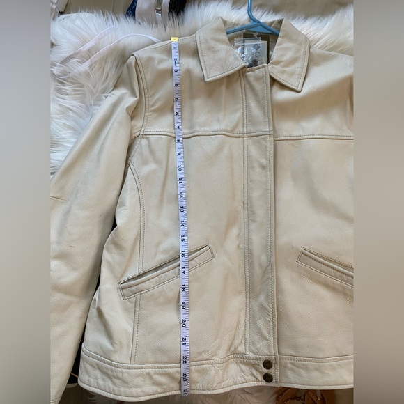 Columbia leather jacket size XL white - Picture 13 of 16